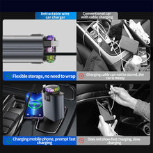 Load image into Gallery viewer, 5 in 1 Retractable Car Charger