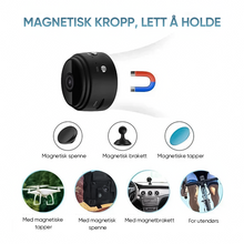 Load image into Gallery viewer, 1080p magnetisk oppgradering Mini WIFI kamera vidvinkel