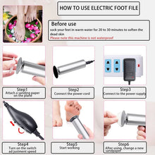 Load image into Gallery viewer, Electric Foot Care Pedicure