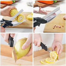 Load image into Gallery viewer, 2 in 1 kitchen scissors