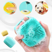 Load image into Gallery viewer, Pet Silicone Bath Brush