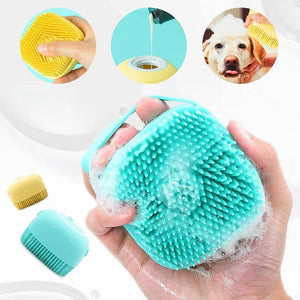 Pet Silicone Bath Brush