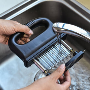 Meat Tenderizer with 48 Stainless Steel Blades