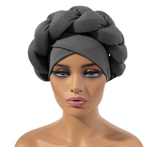 Boho Braided Turban Hat