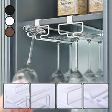 Load image into Gallery viewer, Under Cabinet Single Row Wine Glass Holder