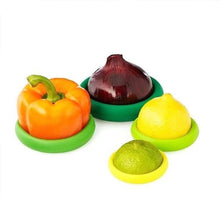 Load image into Gallery viewer, 4 Silicone Food Preservation Cover Set