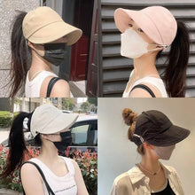 Load image into Gallery viewer, Outdoor UV Protection Hollow Top Sun Hat