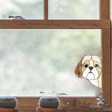 Load image into Gallery viewer, Peeking Dog Suncatcher Series