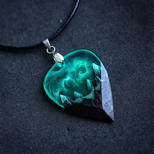 Load image into Gallery viewer, Northern Lights Guitar Necklace