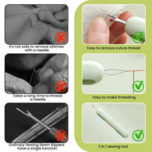 Load image into Gallery viewer, 2 In 1 Needle Threader Seam Ripper