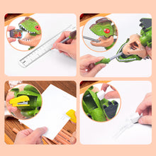 Load image into Gallery viewer, 5-in-1 Dinosaur Stationery Set