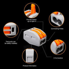 Load image into Gallery viewer, Universal Wire Connector Terminal Block For Fast Wiring (10 PCS)