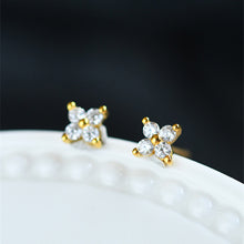 Load image into Gallery viewer, Mini Flower Stud Earrings