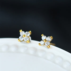 Mini Flower Stud Earrings