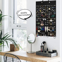 Load image into Gallery viewer, Felt Hanging Jewelry Organizer