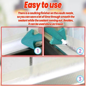 Silicone Caulking Nozzle ( get scraper free )