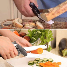 Load image into Gallery viewer, 2 in 1 kitchen scissors