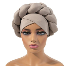 Load image into Gallery viewer, Boho Braided Turban Hat