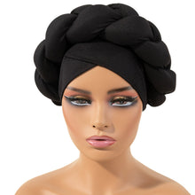 Load image into Gallery viewer, Boho Braided Turban Hat