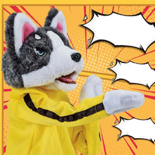 Load image into Gallery viewer, Plush Husky Gloves Doll