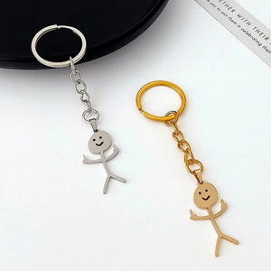 Funny Stickman Keychain