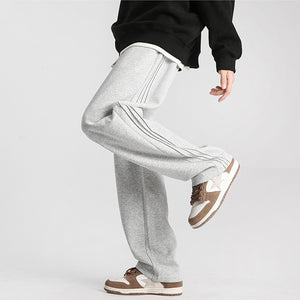 Men's Solid Drawstring Waist Sweatpant