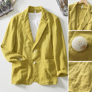 Classic Linen Blazer