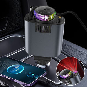 5 in 1 Retractable Car Charger