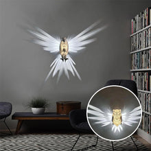 Load image into Gallery viewer, 3D Eagle/Owl LED Wall Sconce