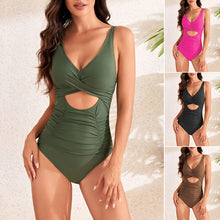 Load image into Gallery viewer, One Piece Push Up Tummy Control Swimsuit