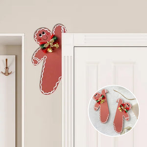 Gingerbread Man Door Frame Decoration