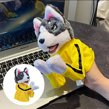 Load image into Gallery viewer, Plush Husky Gloves Doll