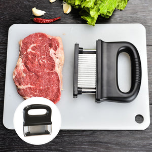 Meat Tenderizer with 48 Stainless Steel Blades