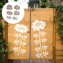 Load image into Gallery viewer, 🔥DIY Decoration🌻 - Garden Fence Large Flower Drawing Stencils