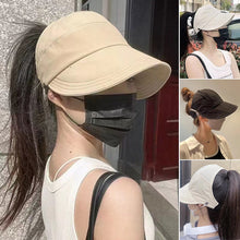 Load image into Gallery viewer, Outdoor UV Protection Hollow Top Sun Hat