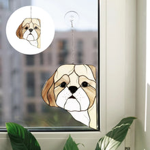 Load image into Gallery viewer, Peeking Dog Suncatcher Series