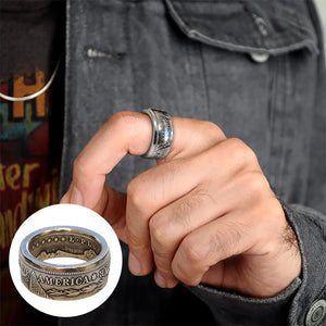 Classic Morgan Dollar Coin Ring