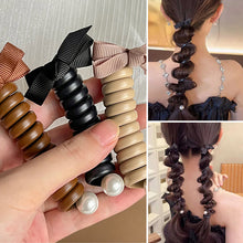 Load image into Gallery viewer, Bowknot Braided Telephone Wire Hair Bands