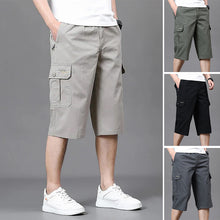 Load image into Gallery viewer, Multi-Pocket Cargo Shorts