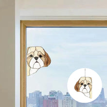 Load image into Gallery viewer, Peeking Dog Suncatcher Series