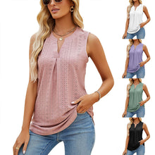 Load image into Gallery viewer, Women&#39;s Holey V-Neck Slim-Fit Vest