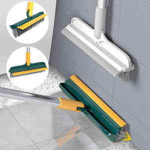 2-in-1 Toilet Floor Gap Cleaning Brush