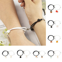 Load image into Gallery viewer, Cute Halloween Heart Magnetic Couple Matching Bracelet