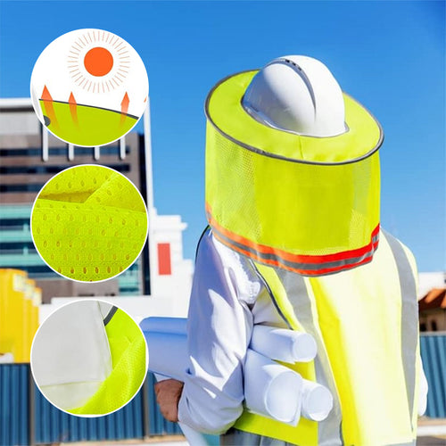 Hard Hat Sun Shield