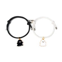 Load image into Gallery viewer, Cute Halloween Heart Magnetic Couple Matching Bracelet