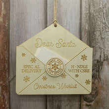 Load image into Gallery viewer, Engraved Wooden Ornament