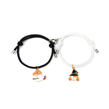 Load image into Gallery viewer, Cute Halloween Heart Magnetic Couple Matching Bracelet