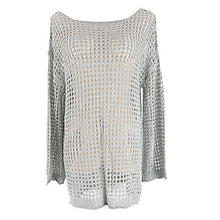 Load image into Gallery viewer, Women&#39;s Crochet Hollow Out Cover Up