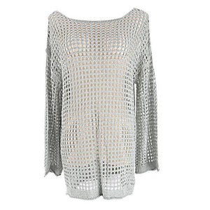 Women's Crochet Hollow Out Cover Up