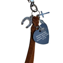 Load image into Gallery viewer, Lucky Symbol Horseshoe Metal Key Chain